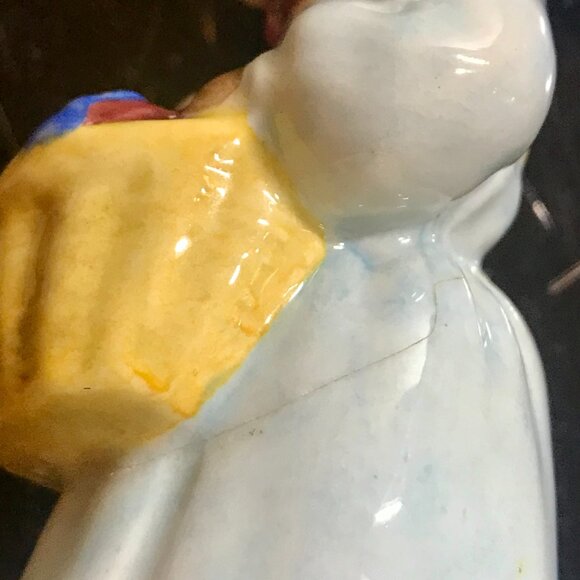 ROYAL DOULTON Bone China England BUNNYKINS AT The EASTER PARADE Music Box Works - Picture 8 of 9